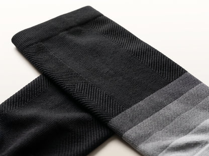 Détail de la maille compressive des manchons de mollet