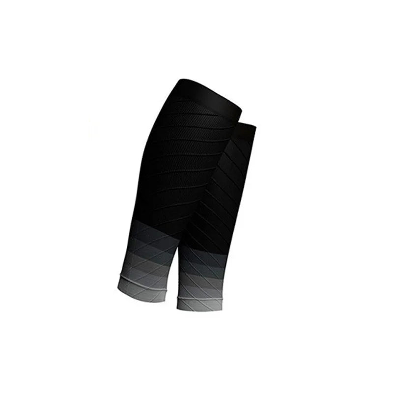 Manchons de compression mollet pour la course à pied, maille technique respirante