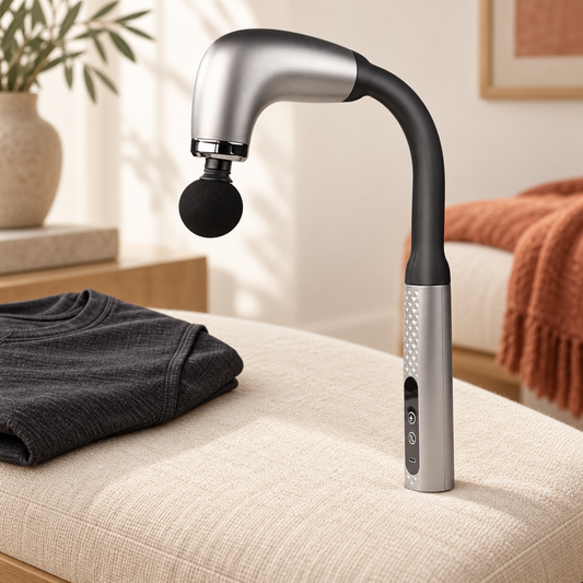 Pistolet de massage Allonge à manche courbé, visuel produit
